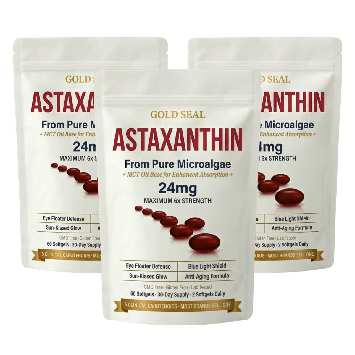 Astaxanthin (3 Bottles)