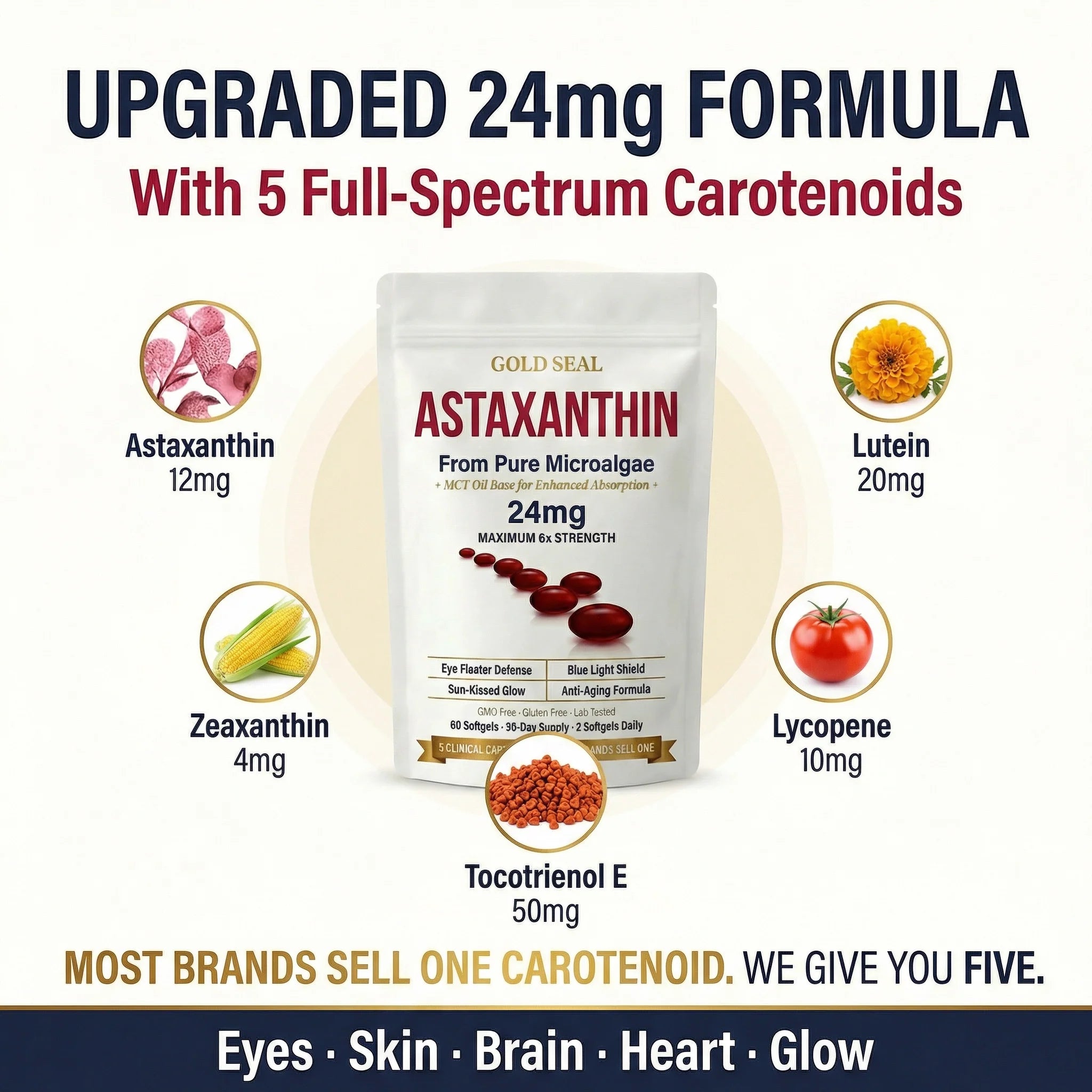 Astaxanthin (3 Bottles)